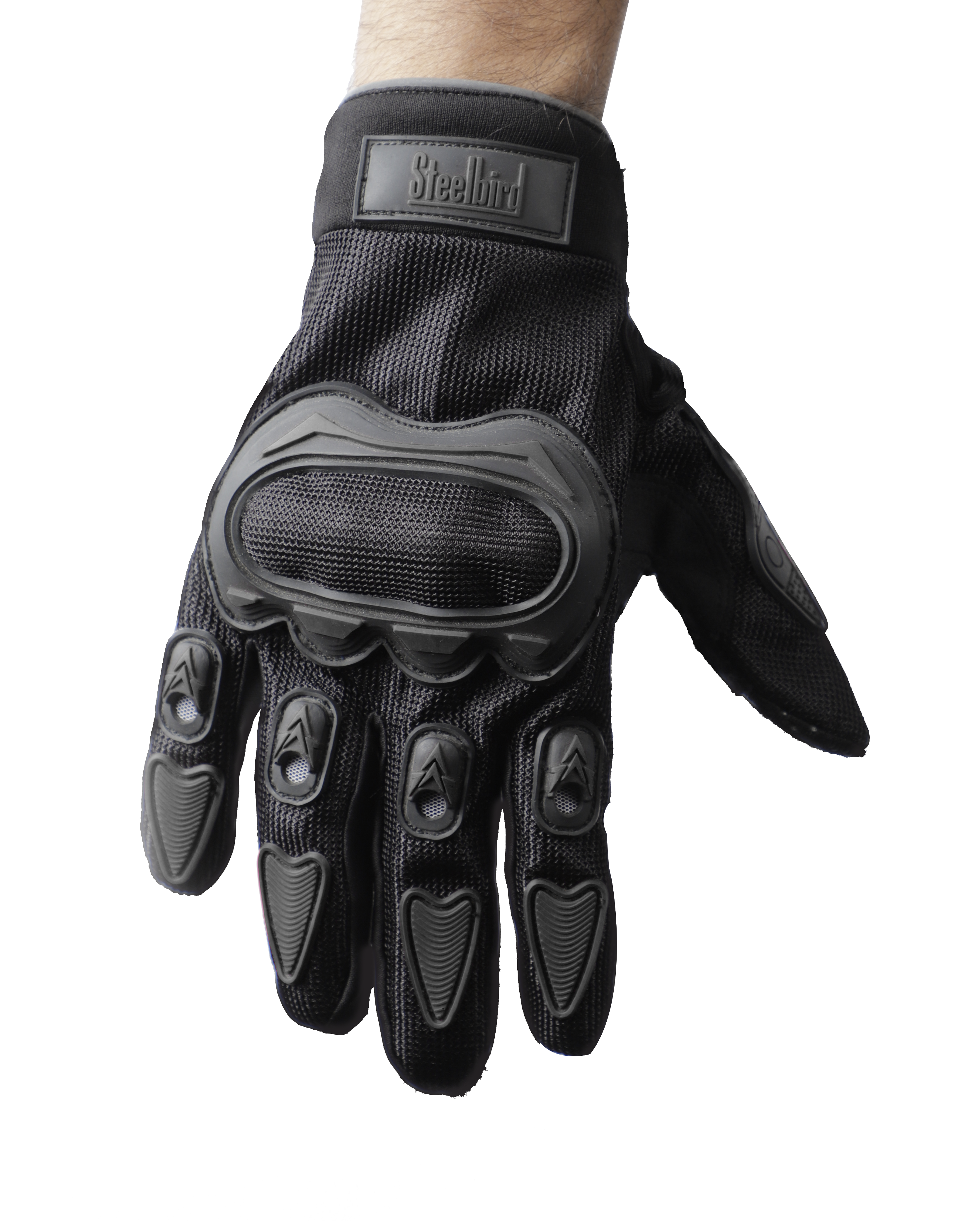 Riding Gloves- Full Fingers- Black